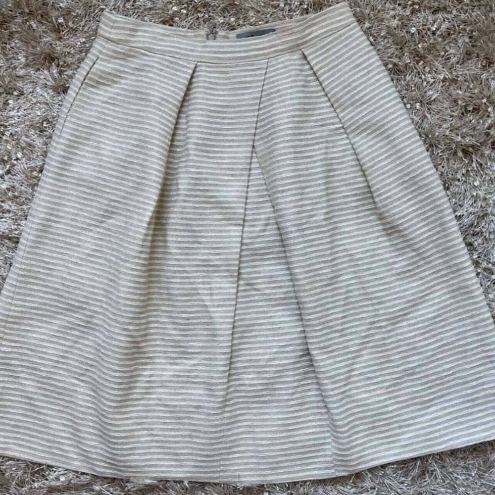Classiques Entier Skirt Womens 6 Linen Blend